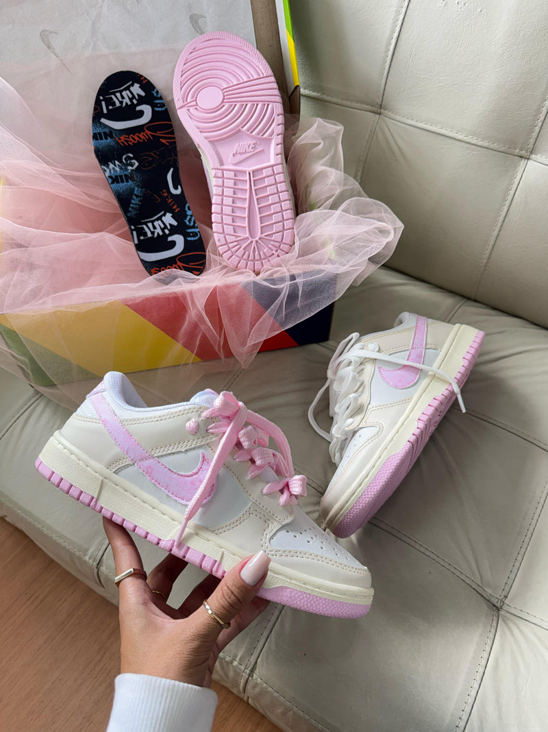 TÊNIS DUNK linha luxo Rosa
